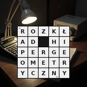 Hasło krzyżówkowe urnowy - rozkład hipergeometryczny – rozwiązanie, synonimy, podpowiedzi i definicje krzyżówkowe